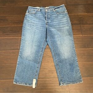 Levi’s Ribcage Straight Ankle Slim Hip Straight leg jeans women’s size 20W